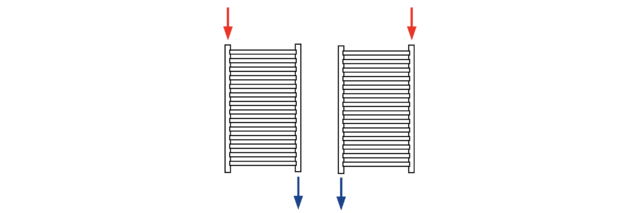 EUROTERM DENİZ - connection Double-sided from the top down
