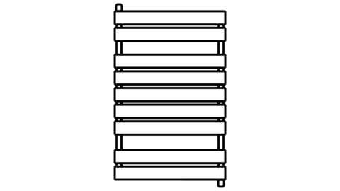 Double-sided from the top down